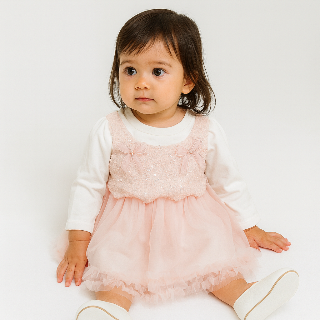 Baby girl frock new winter arrival