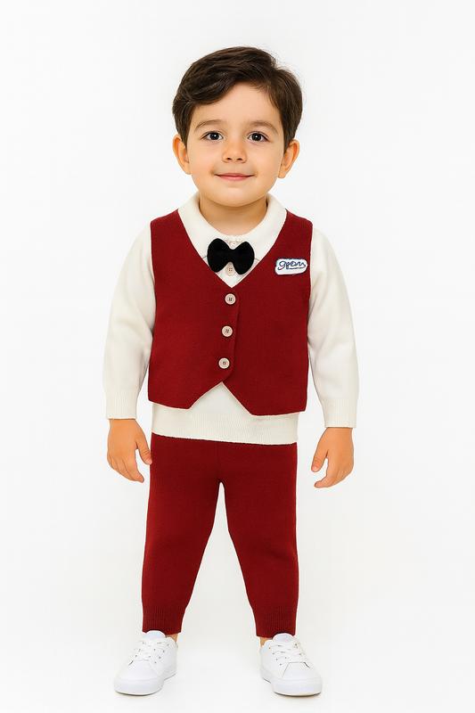 New born Boy 3 pc suit