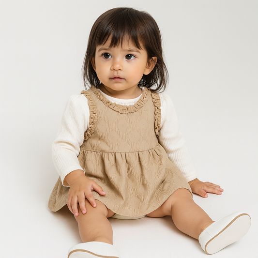 Baby girl frock new winter arrival