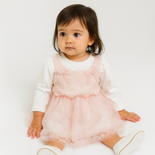 Baby girl frock new winter arrival