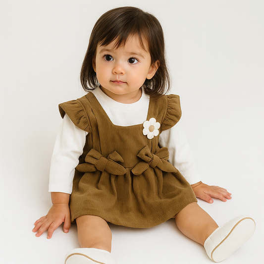Baby girl frock new winter arrival