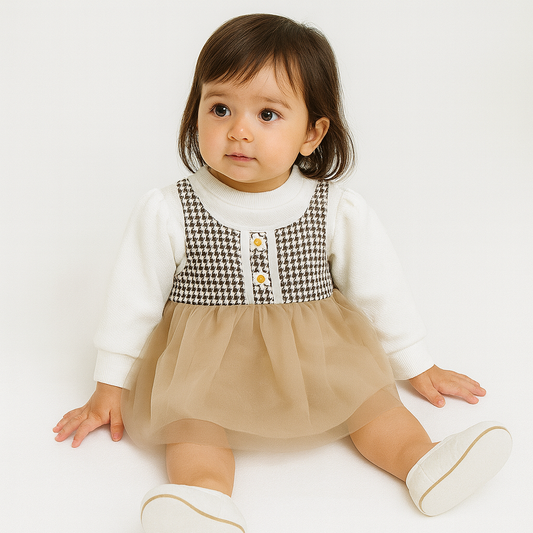 Baby girl frock new winter arrival