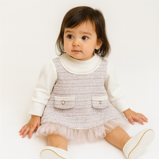 Girls baby frock new winter arrival