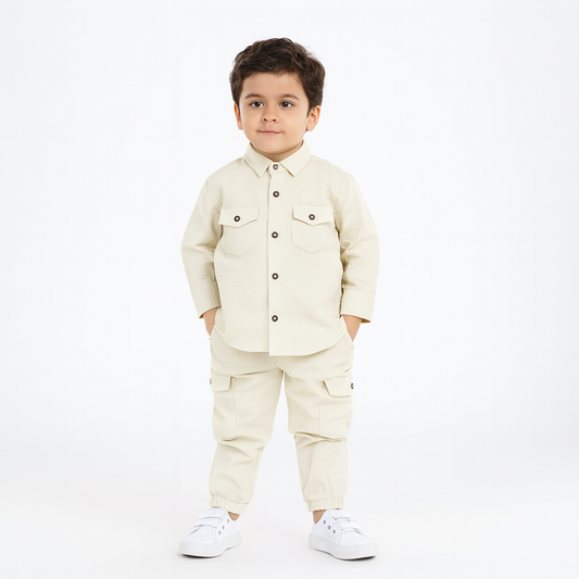 Boy safari suit